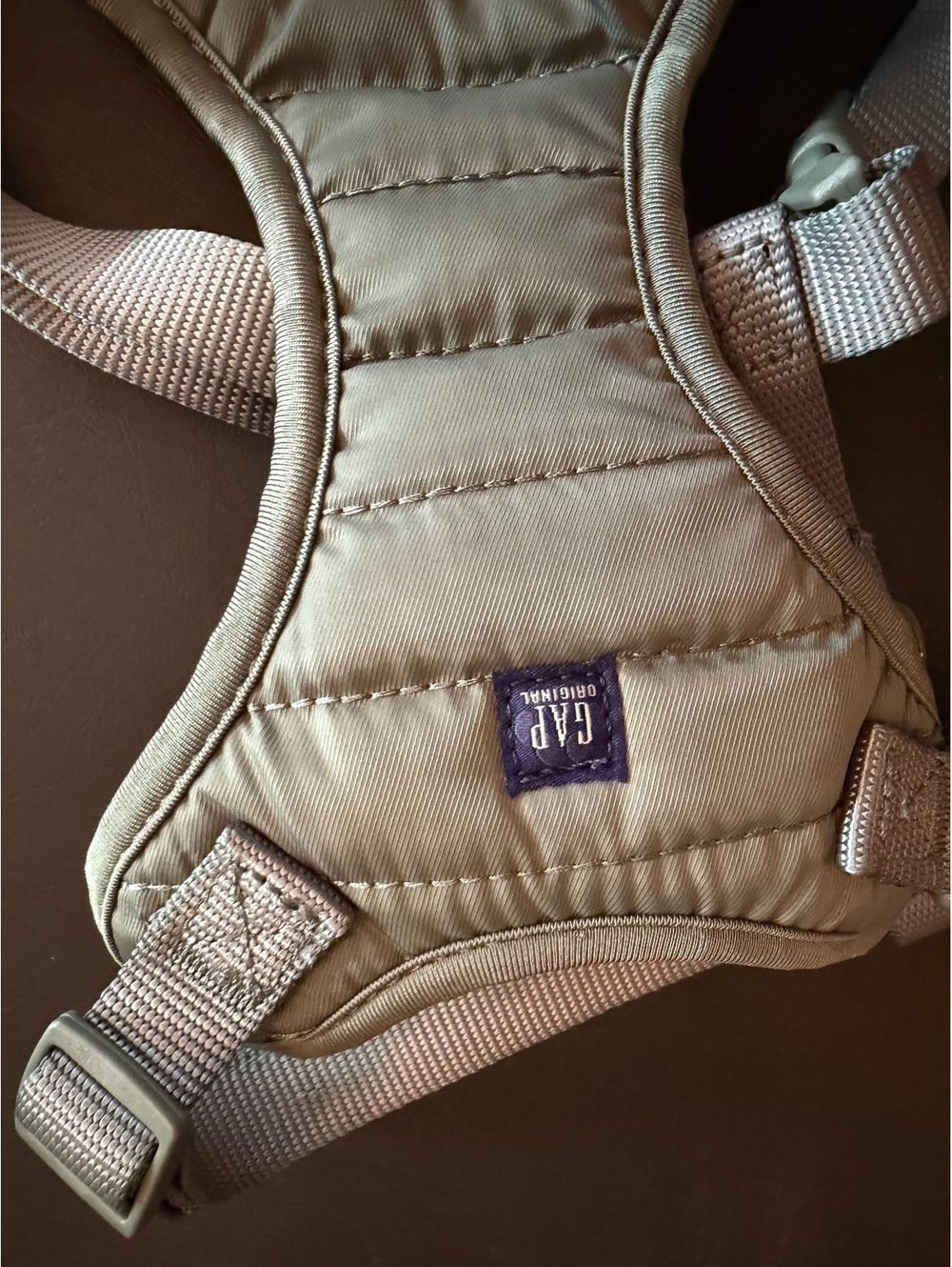 GAP Adjustable Dog Harness Size Large Light Gray - Picture 2 of 7
